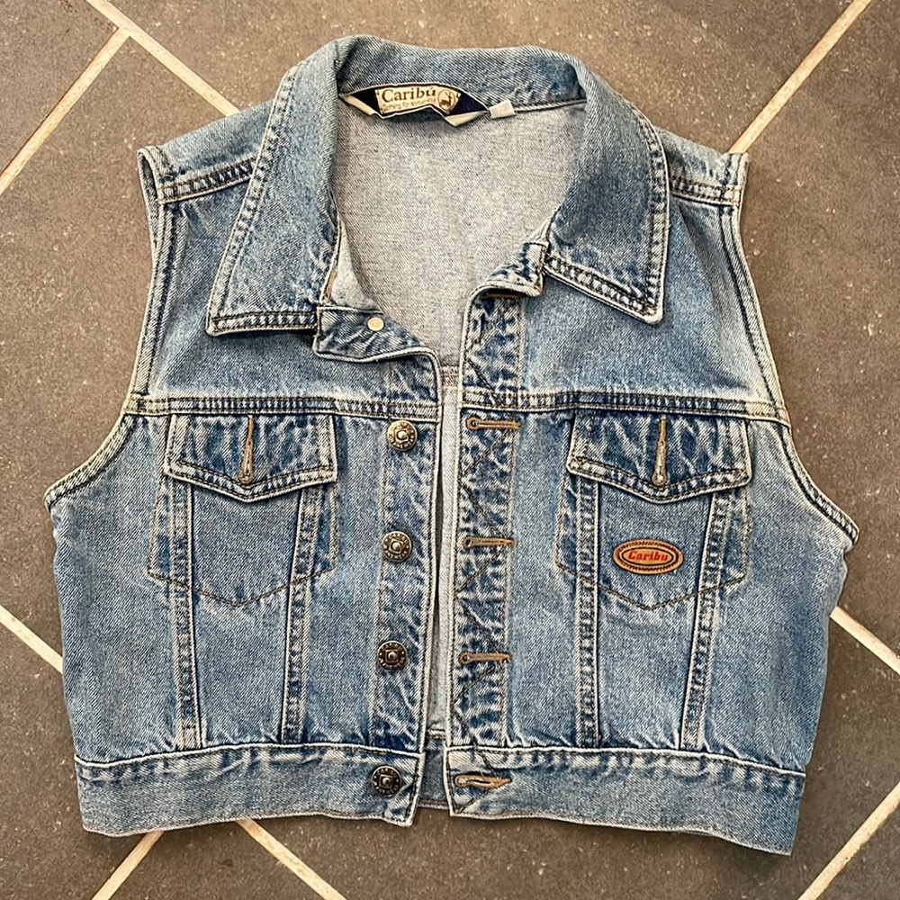 Caribú Jean Vest Vintage